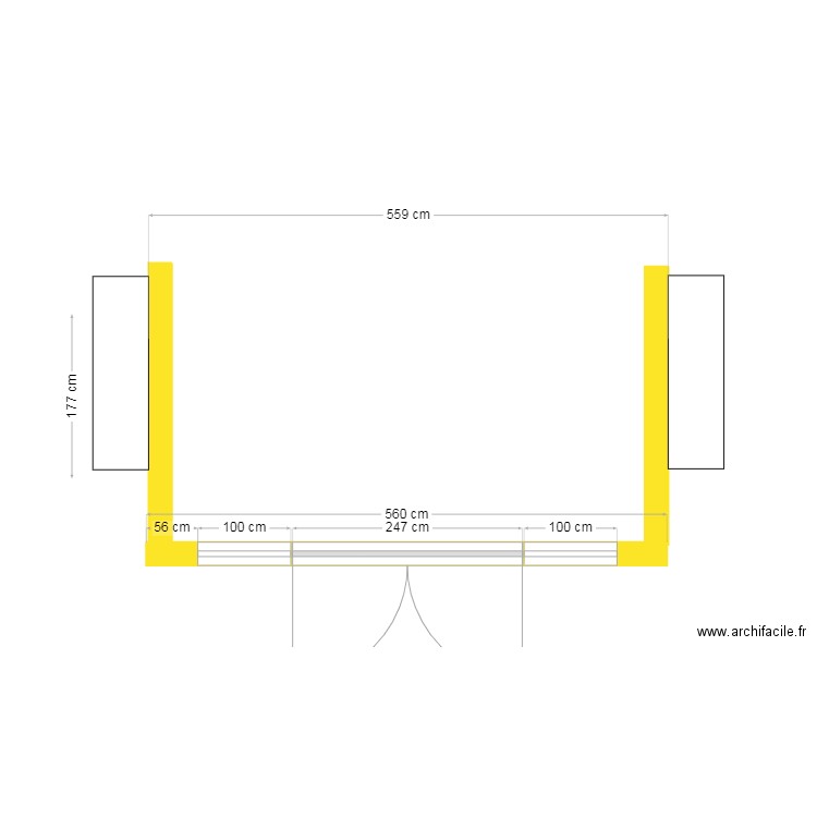Houwaert Version 3 fixe 2 ouvran. Plan de 0 pièce et 0 m2