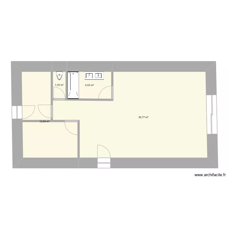 la grange. Plan de la grange. Plan de