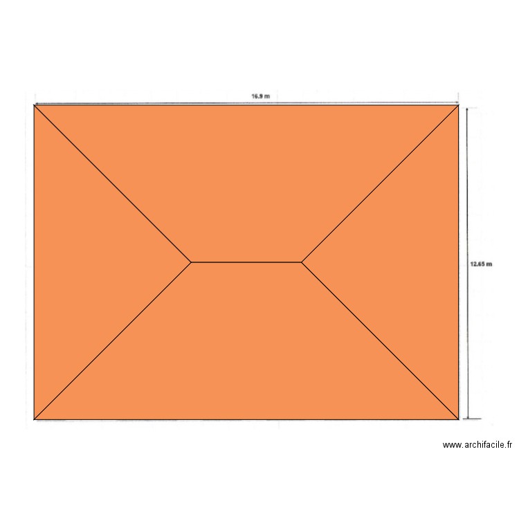 DP4 - toiture. Plan de 0 pièce et 0 m2