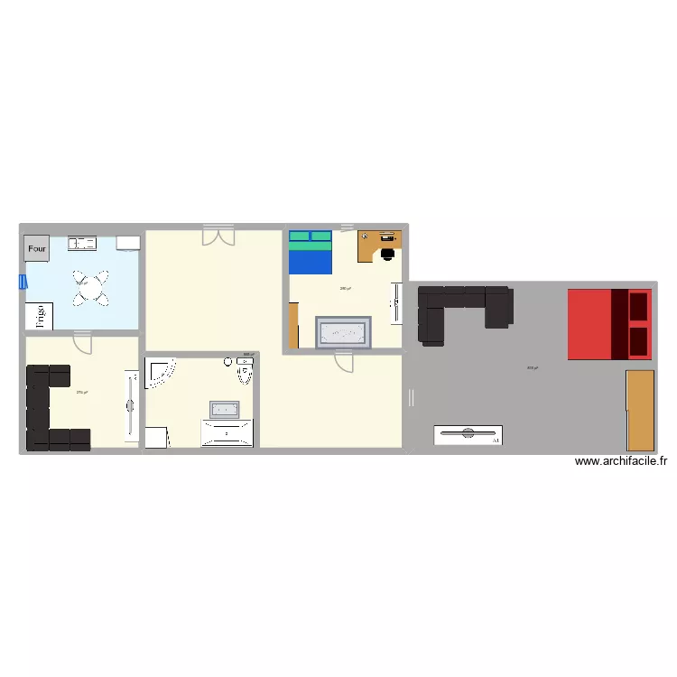 maison rosalie. Plan de 5 pièces et 230 m² maison rosalie. Plan de 5 pièces et 230 m²