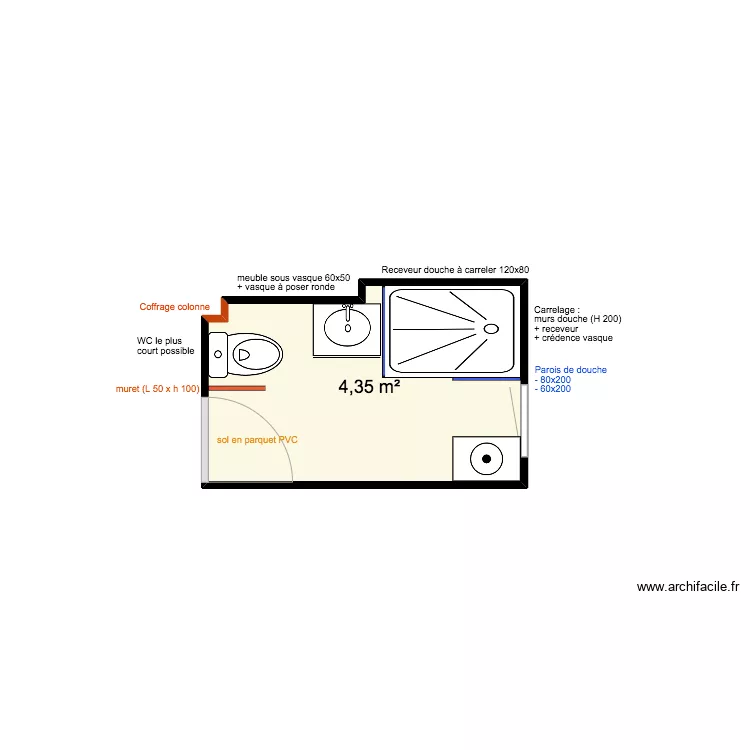 SDB cit&eacute; Py. Plan de 