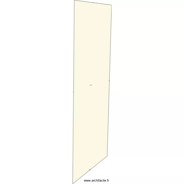 Parcelle Ma&iuml;s. Plan de 1  et 160584 m²