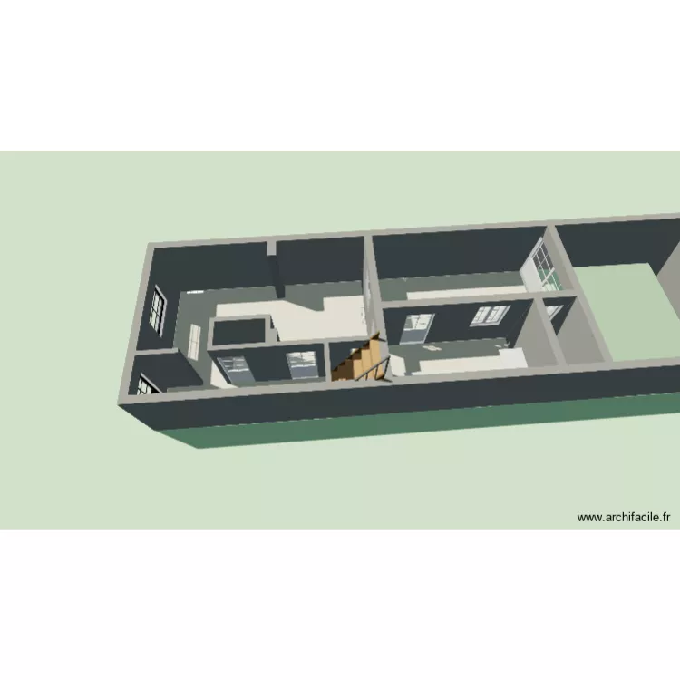 Le figuier. Plan de 6  et 66 m²
