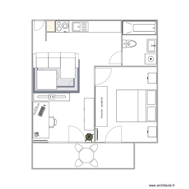 a1b. Plan de 0 pièce et 0 m2