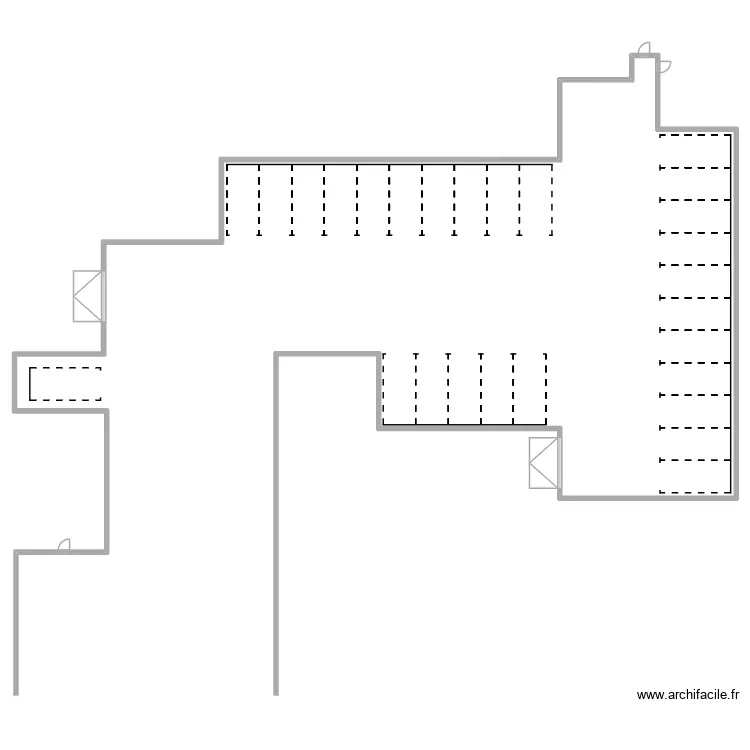 Glacier Lodge. Plan de 
