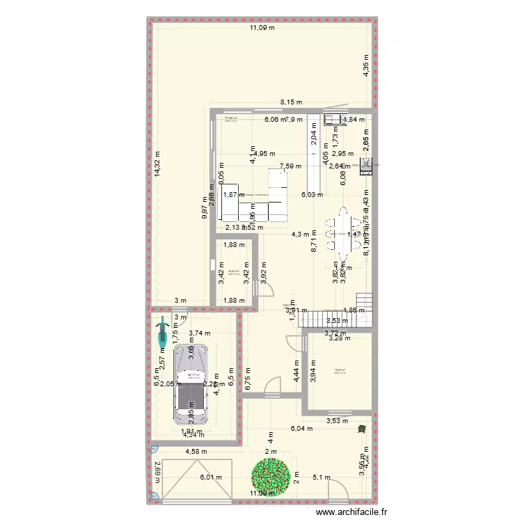 PLAN1. Plan de 5 et 254 m² PLAN1. Plan de 5 et 254 m²
