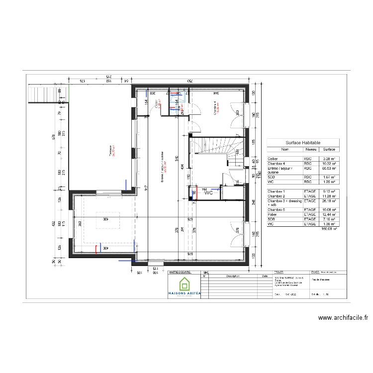 SARBAC RDC HYDRAULIQUE. Plan de 0 pièce et 0 m2