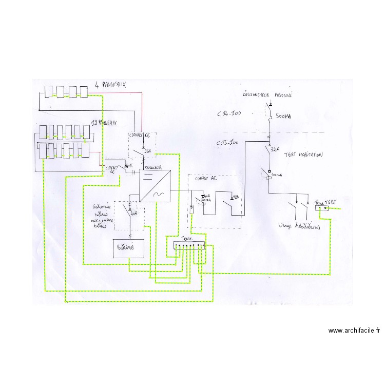 MAINGRET consuel. Plan de 0 pièce et 0 m2