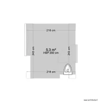 salle de bain en haut