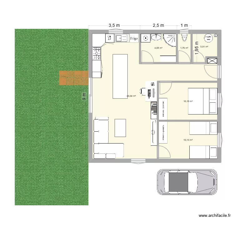 essaie. Plan de 6 et 70 m² essaie. Plan de 6 et 70 m²