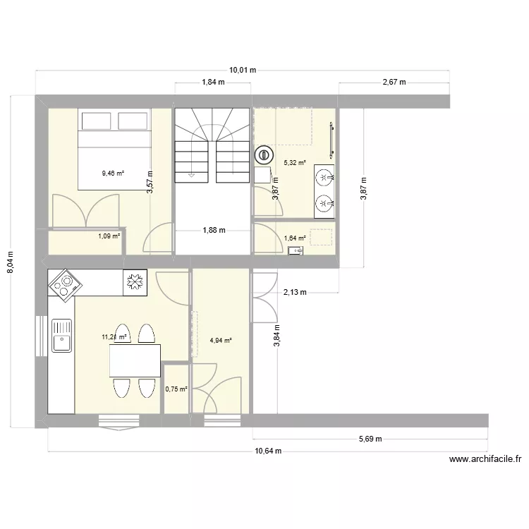 amenagement PLum. Plan de 7 et 34 m² amenagement PLum. Plan de 7 et 34 m²