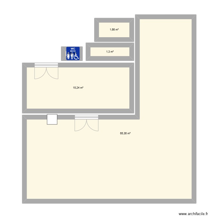 EXO. Plan de 5 pièces et 84 m2