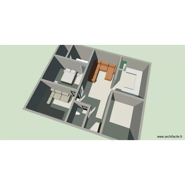 my secand house. Plan de 6 Pièces et 80 m² my secand house. Plan de 6 Pièces et 80 m²
