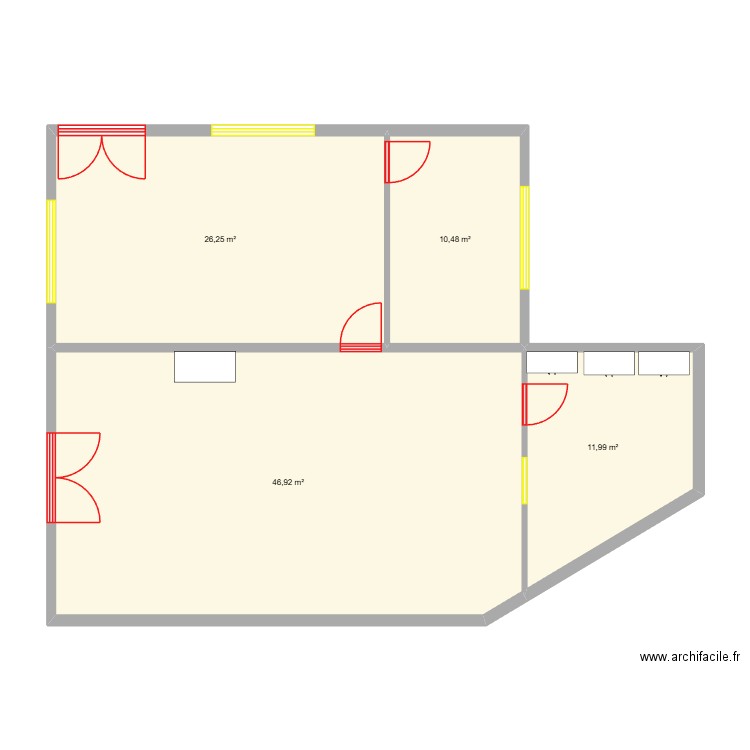 PLAN ATELIER MAINTENANCE. Plan de 4 pièces et 96 m2