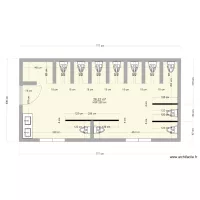 sanitaires Hommes  saint gilles schema 