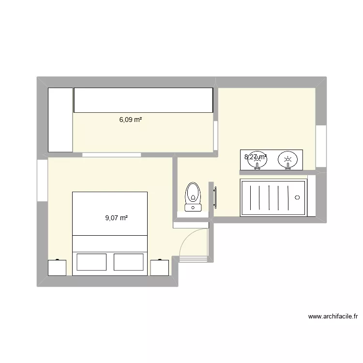 ETAGE CHATEAU BIS4. Plan de 