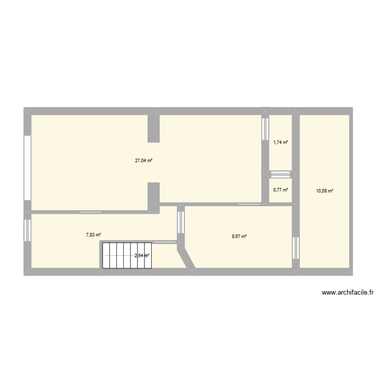 rdc schaerbeek. Plan de 0 pièce et 0 m2