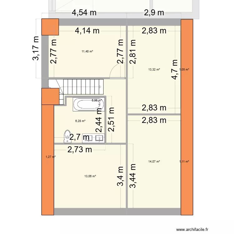 moli&egrave;re. Plan de 