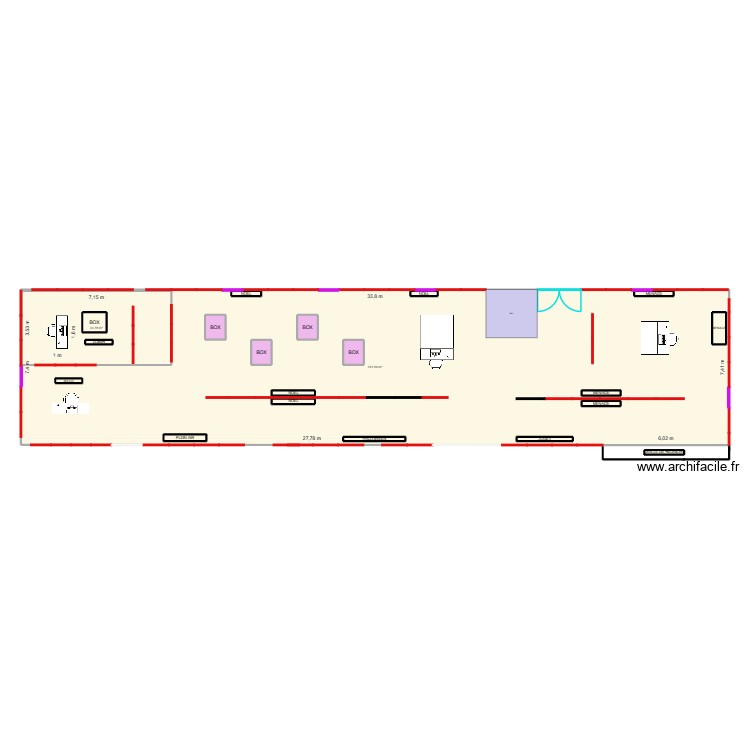 SHOWROOM. Plan de 0 pièce et 0 m2
