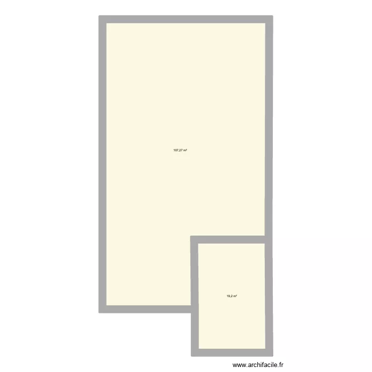 MOB 1. Plan de 2 Pièces et 126 m² MOB 1. Plan de 2 Pièces et 126 m²