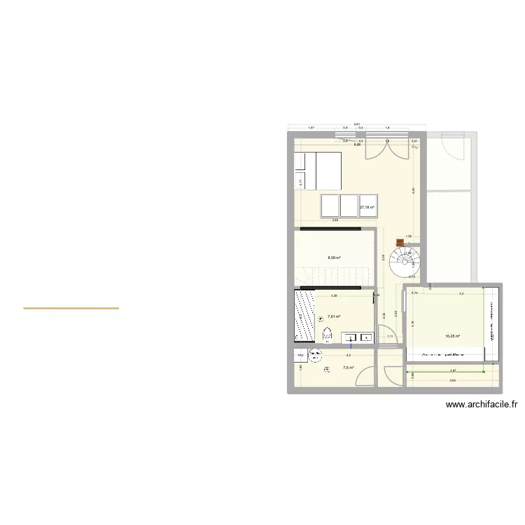 TRIPLEX 32 05/2026. Plan de 11  et 176 m²
