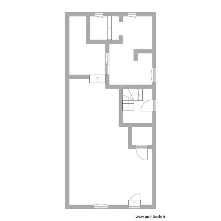 SCHNEIDER. Plan de 4 pièces et 72 m2