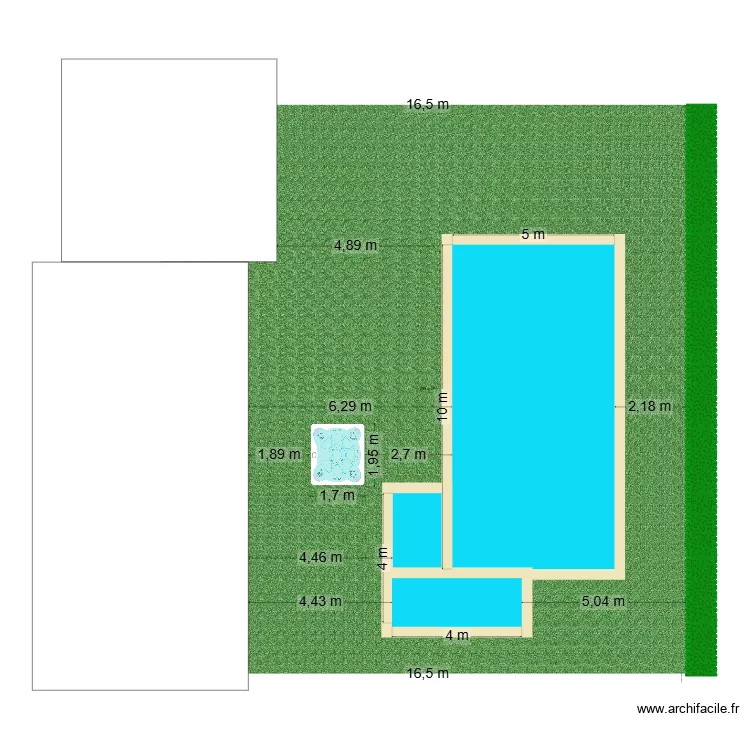 PICINE PECH. Plan de PICINE PECH. Plan de