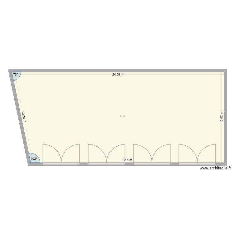 pernes 2. Plan de 1 pièce et 247 m2