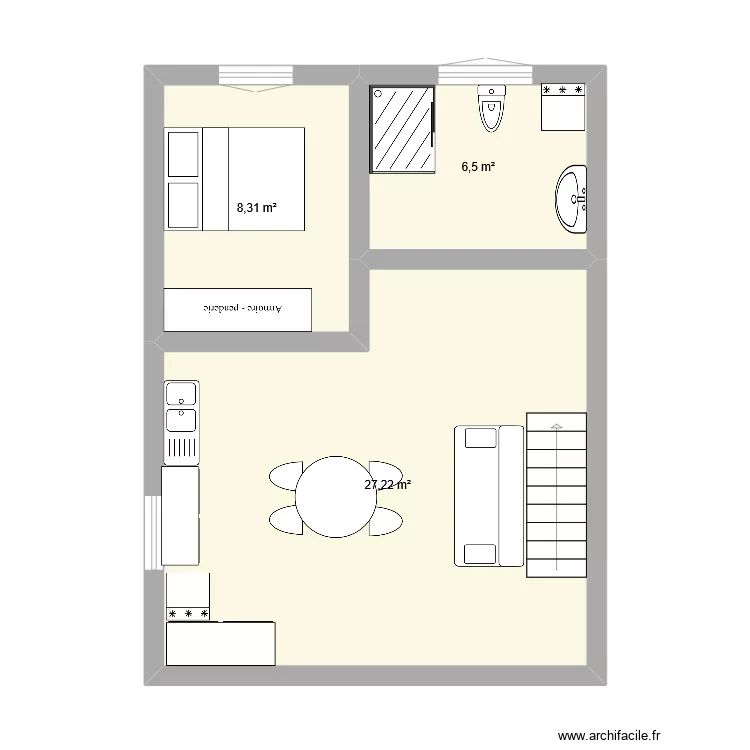 BB et Nanou V2. Plan de 