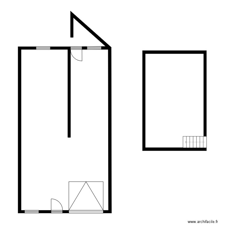 Biot. Plan de 2 pièces et 94 m2