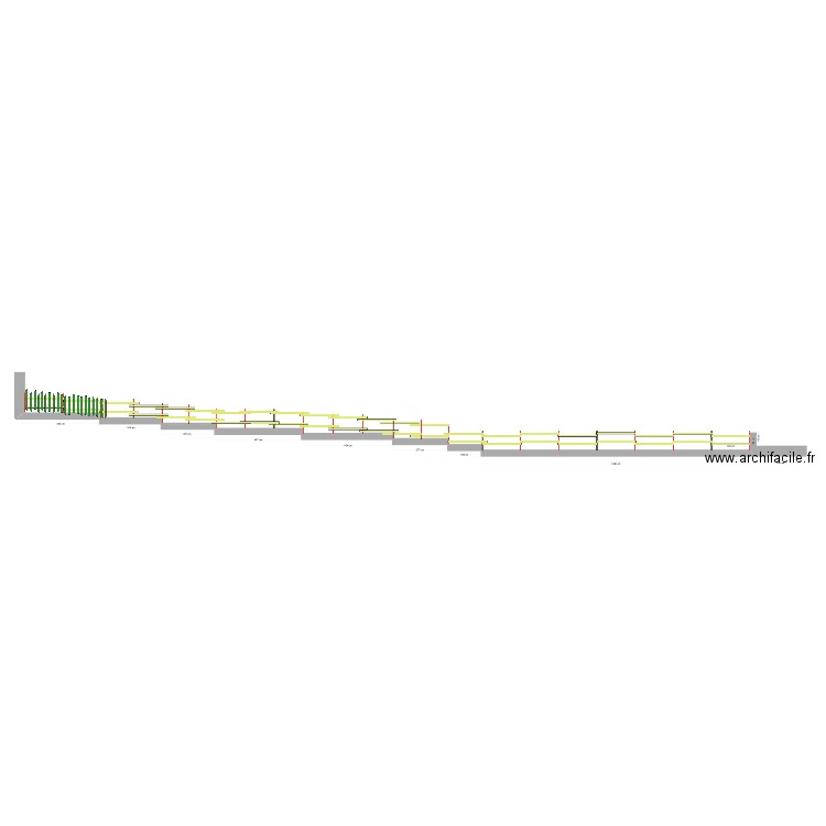 Mur maison Vaux. Plan de 0 pièce et 0 m2