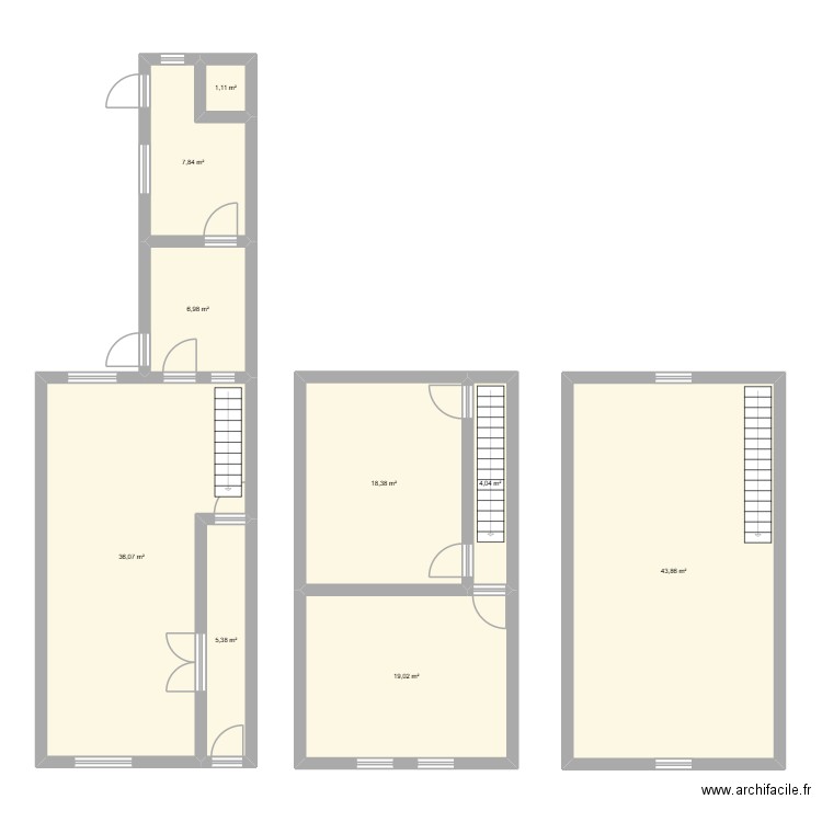 19092025. Plan de 9 pièces et 143 m2