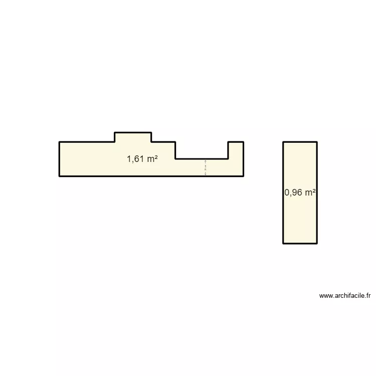 CREDENCE LAGARDE. Plan de 
