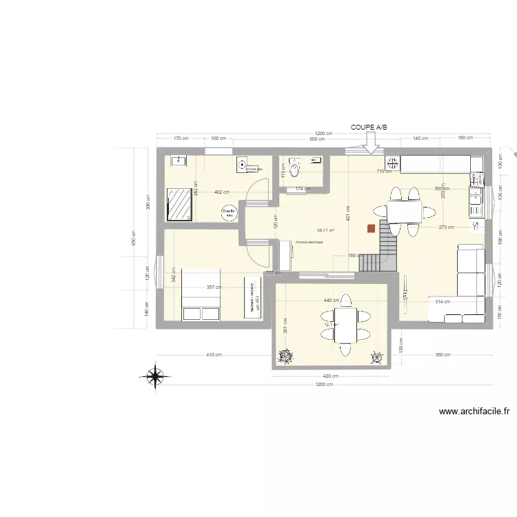 maison MEUSSIA.V2.2. Plan de 