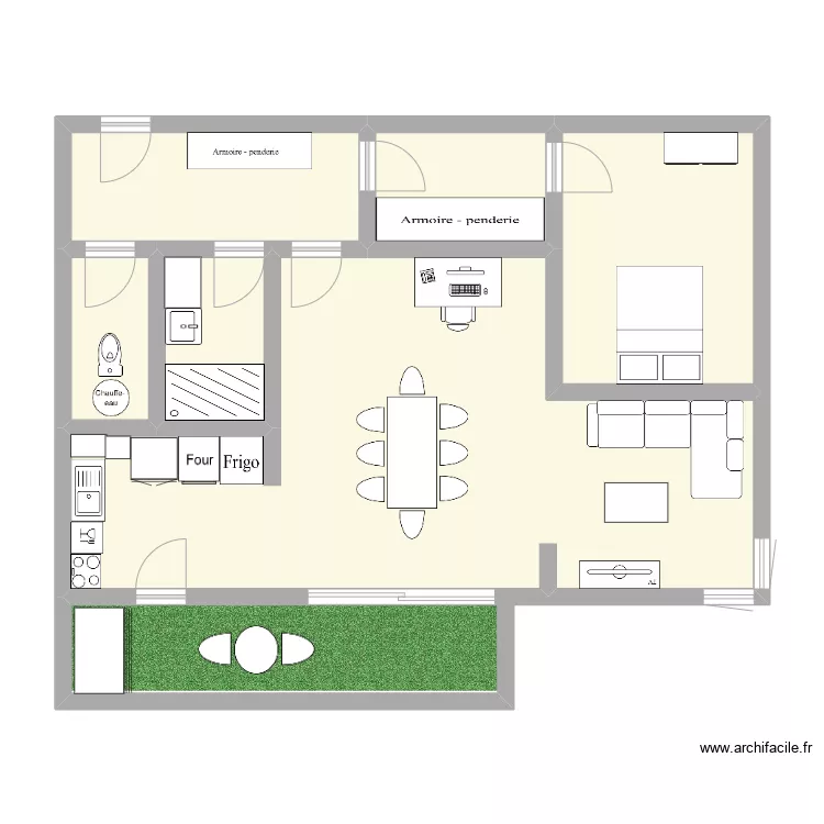 damien appart. Plan de damien appart. Plan de