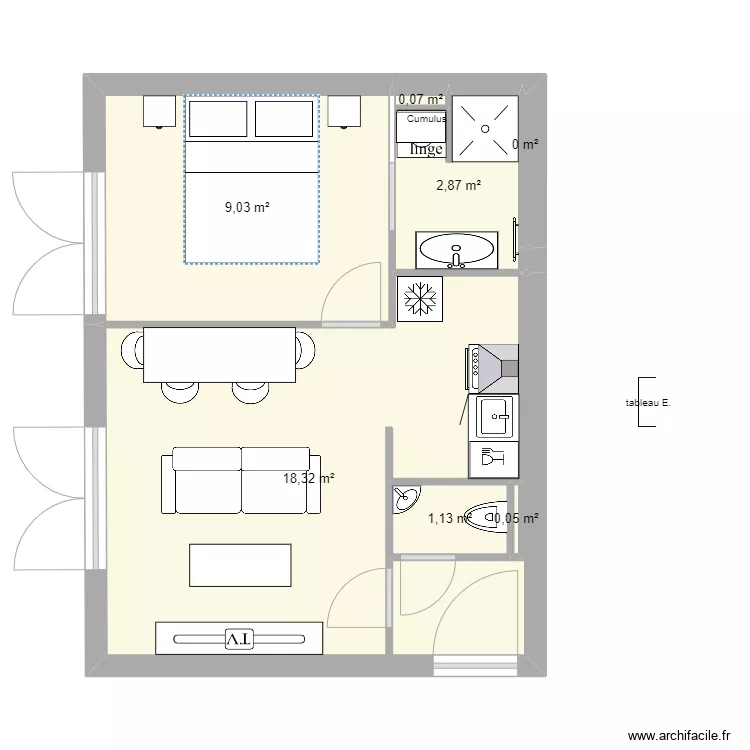 Bons en chablais Julien 2 papa avec r&eacute;seaux. Plan de 