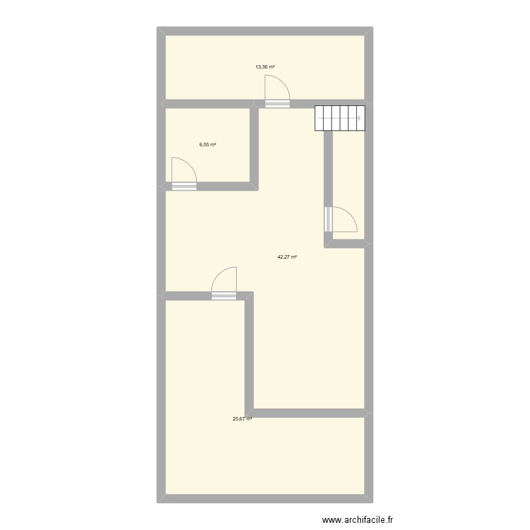 Orchid 42 72 Rdc. Plan de 4 pièces et 88 m2