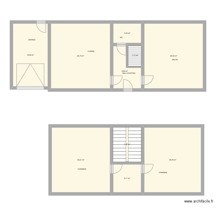 Estimation PERES AURIEBAT. Plan de 10 pièces et 160 m2