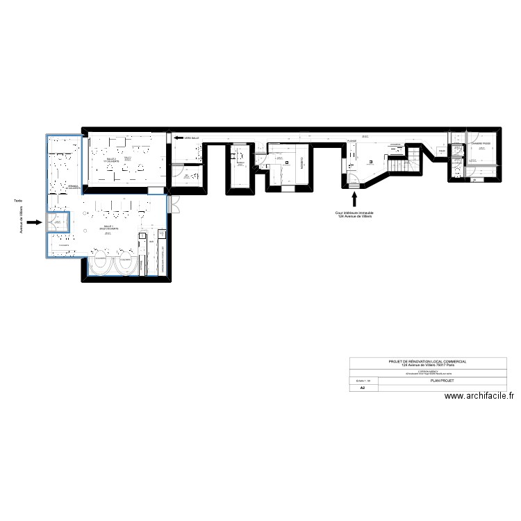 MAISON GABRIEL PLAN 1. Plan de 12 pièces et 136 m2