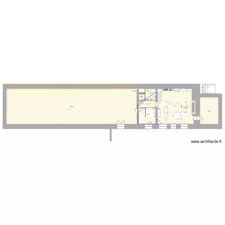 Plomberie. Plan de 