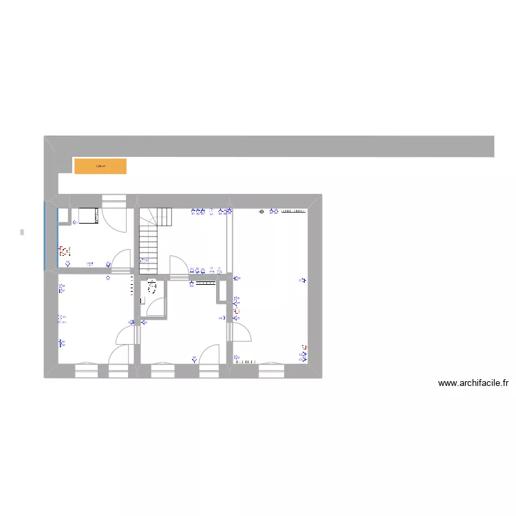 rigole a1. Plan de 