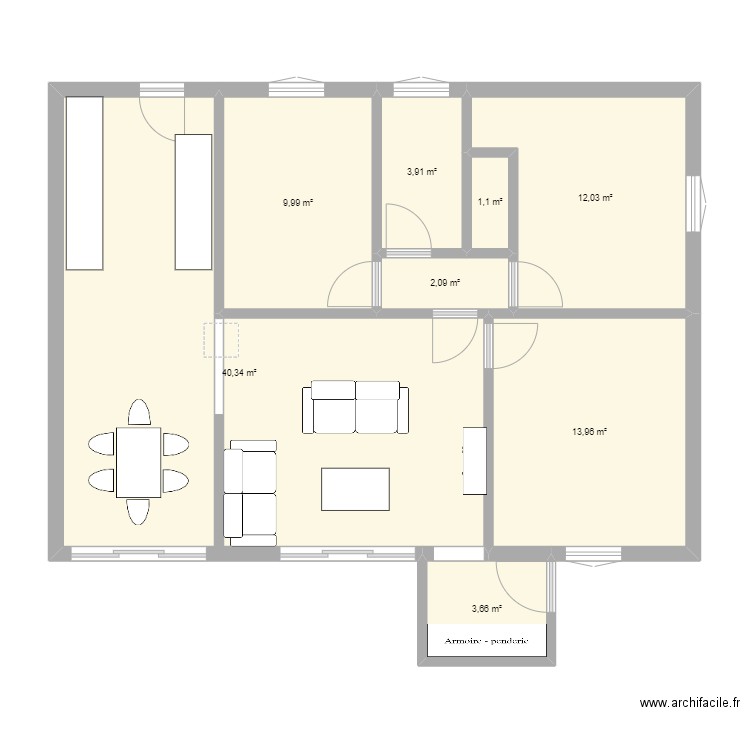 PROJET 24 40. Plan de 0 pièce et 0 m2