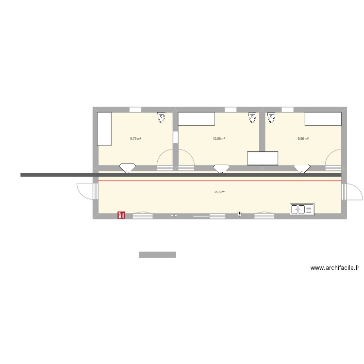 Batiment jaguar . Plan de 0 pièce et 0 m2