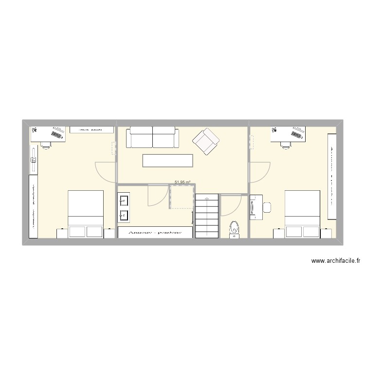 combles E&C. Plan de 0 pièce et 0 m2