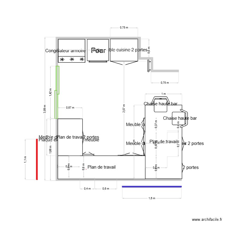 251107 Cuisine 1. Plan de 0 pièce et 0 m2