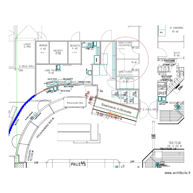 SU Gambsheim 60049. Plan de 4 pièces et 32 m2