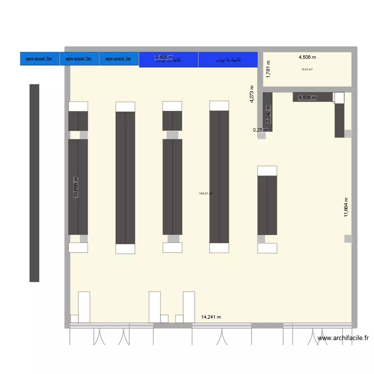09 blid. Plan de 2 Pièces et 193 m² 09 blid. Plan de 2 Pièces et 193 m²