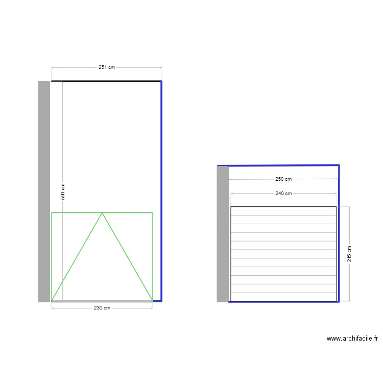 garage janie. Plan de 0 pièce et 0 m2