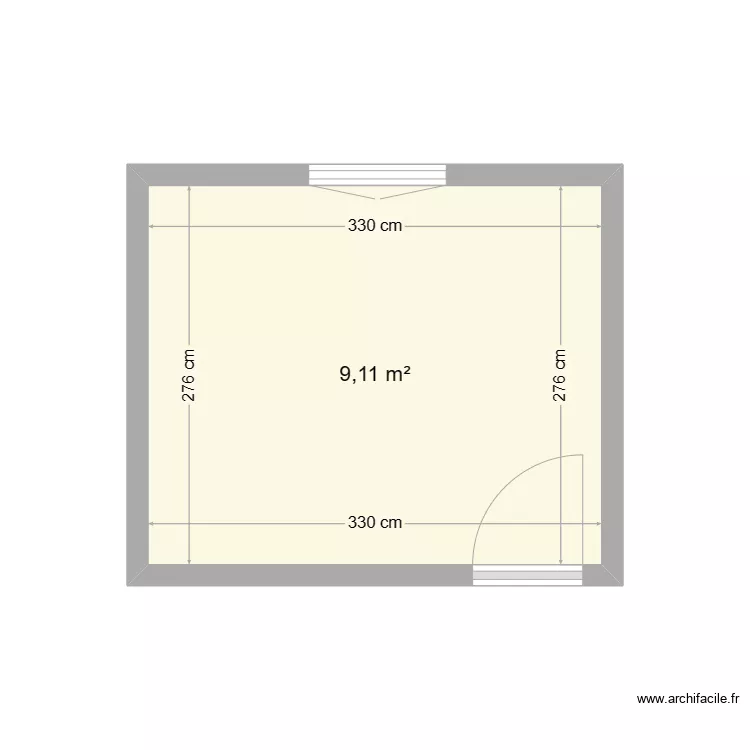 salle d'eau . Plan de 