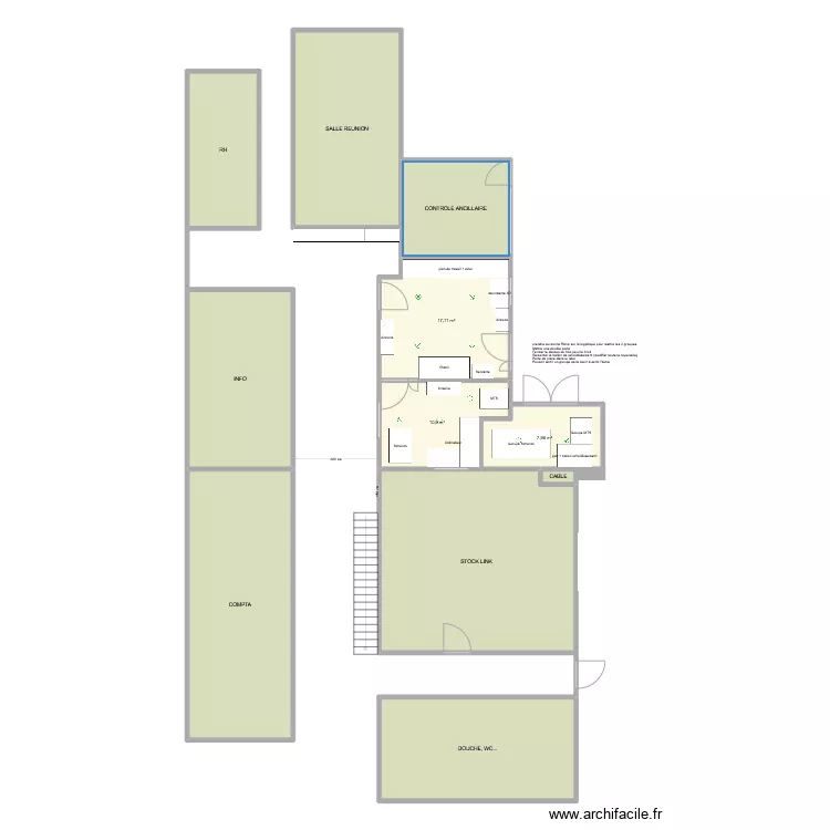 plan place &agrave; gagner. Plan de 